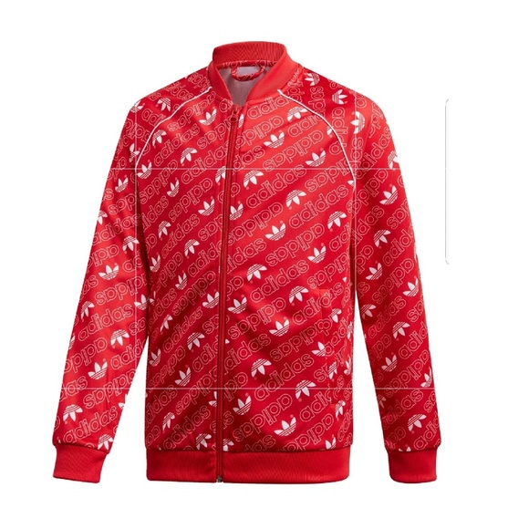 adidas repeating trefoil